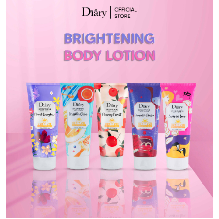 DIARY BRIGHTENING BODY LOTION 200ML - BODY LOTION DIARY 200ML
