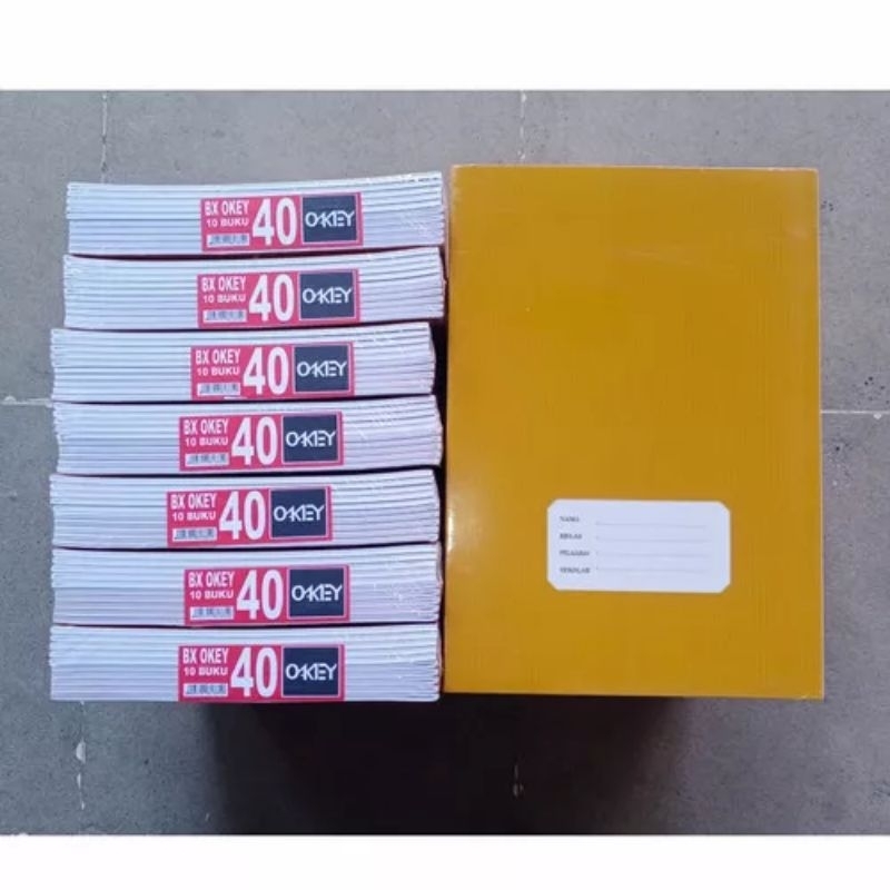 

Buku Okey Kraf Boxy 36, 40, 50 Lembar