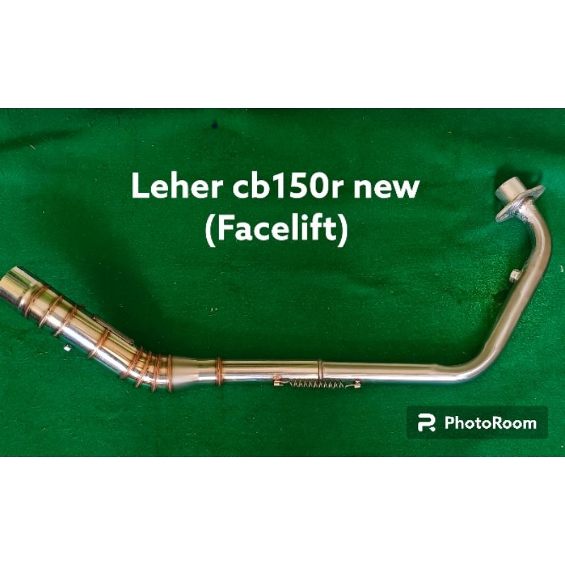 leher knalpot cb150r new facelift