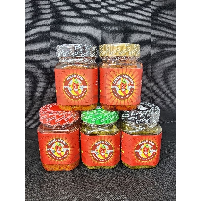 

Sambal Cumi, Sambal Bawang, Sambal Teri, Sambal Cakalang