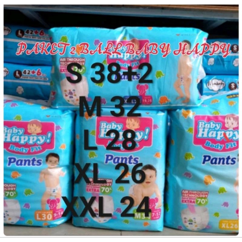 Paket 2ball Baby Happy