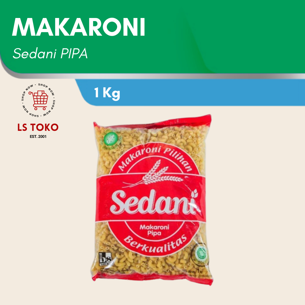 

Makaroni Sedani Pipa Mentah 1 Kg