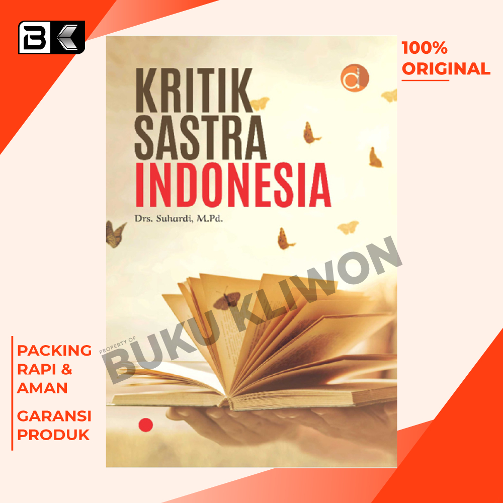 Buku Kritik Sastra Indonesia - Suhardi 2023 - Buku Sastra