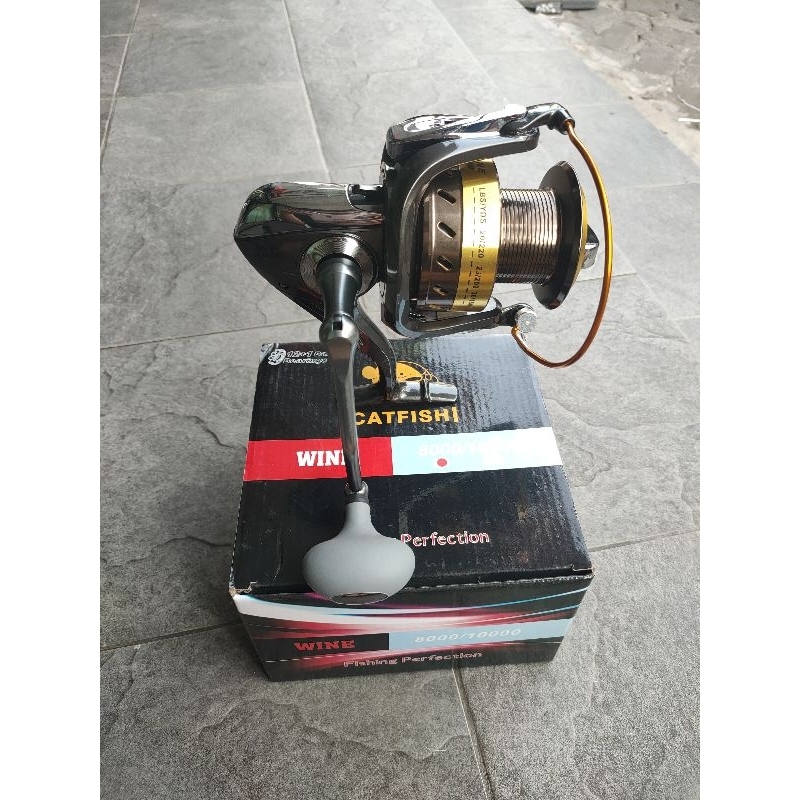 REEL PANCING LAUT CATFISH WINE 8000 SPINNING