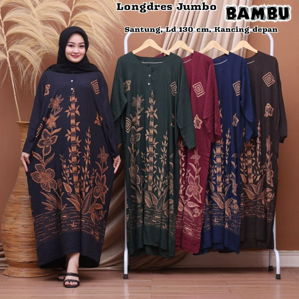 DASTER JUMBO LENGAN PANJANG LD 130 PB 125 / GAMIS JUMBO LD 130 PB 125 / DASTER LENGAN PANJANG LD 130