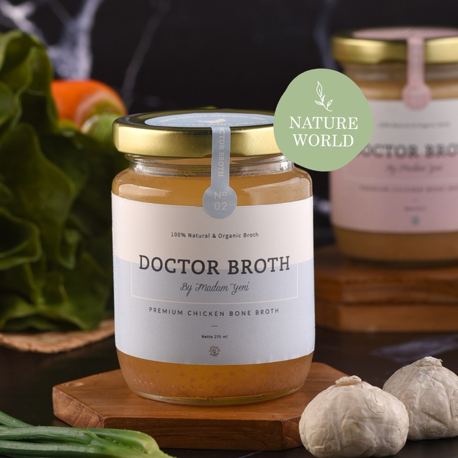 

DOCTOR BROTH Premium Chicken Bone Broth Kaldu Ayam Bening untuk MPASI, Kesehatan
