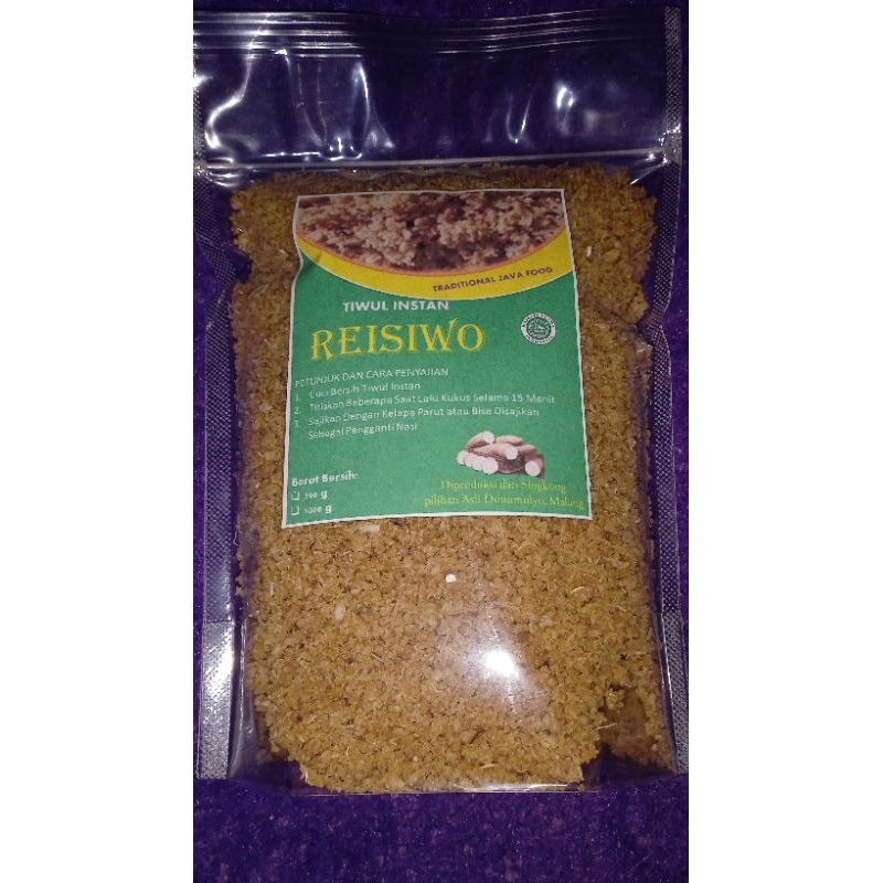 

1 kg Oyek Singkong/Tiwul Instan/ Nasi Tiwul Original asli Malang Selatan