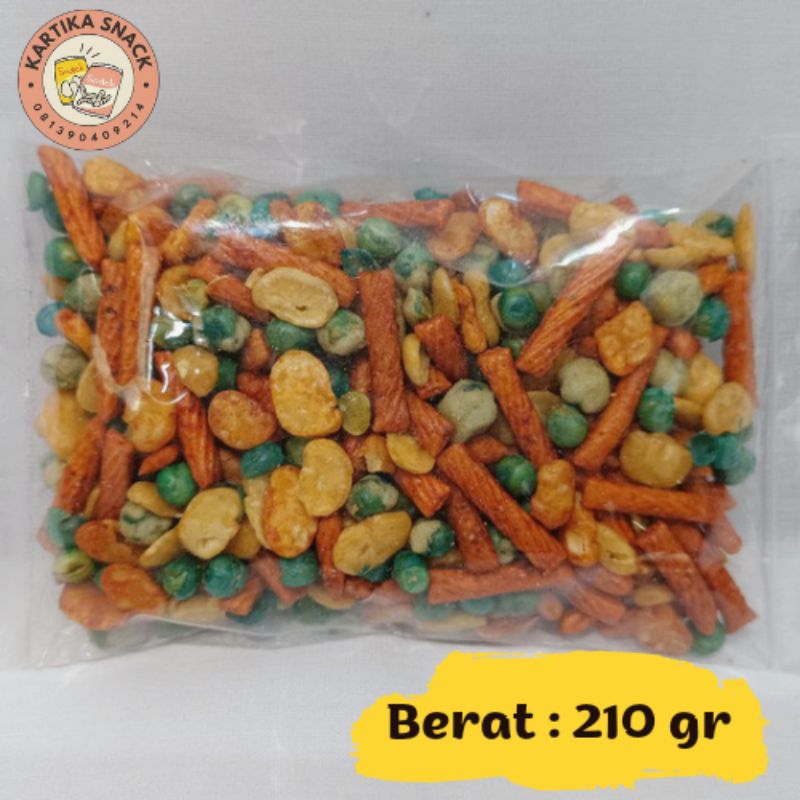 

KACANG CAMPUR MIX KORO KACANG POLONG 210GRM SNACK JAJAN KILOAN CAMILAN KRIUK GURIH RENYAH KUDUS