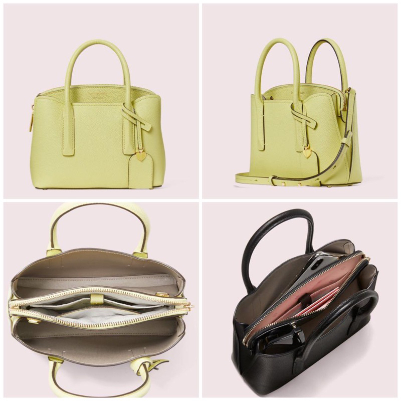 Kate Spade Margaux Mini Satchel Lemon Sorbet AUTHENTIC