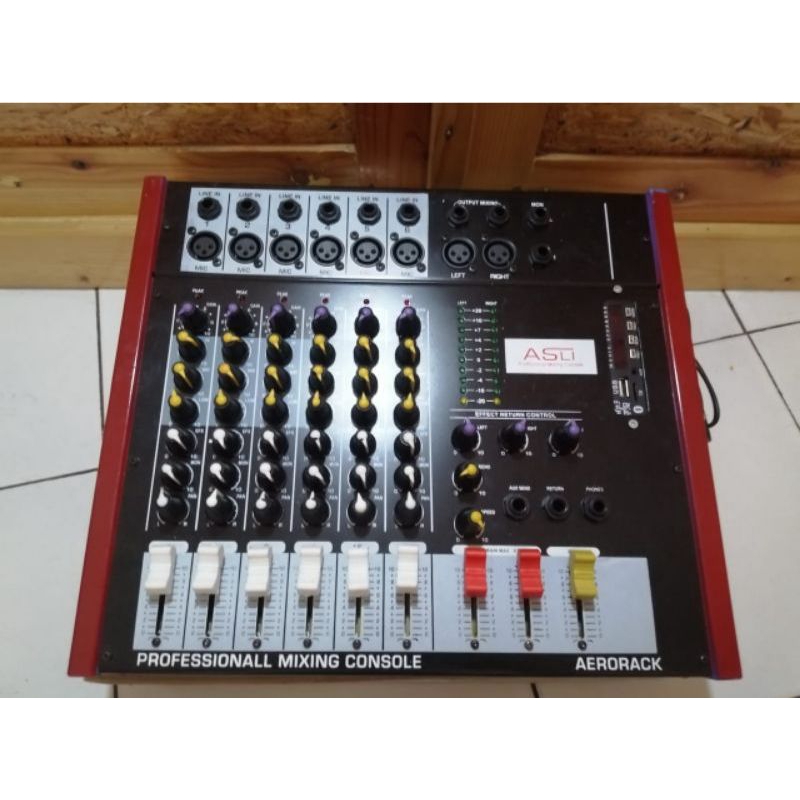 Mixer audio 6channel & Bluetooth