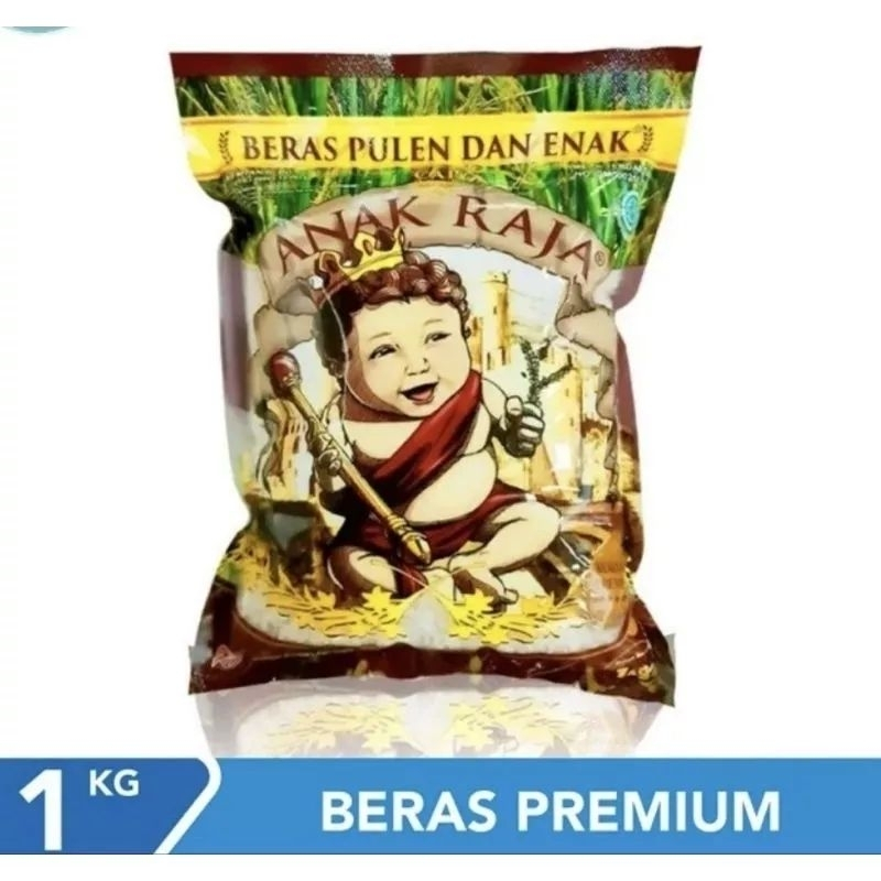 

Beras Premium merk Anak Raja Beras Pulen & Enak 1 kg