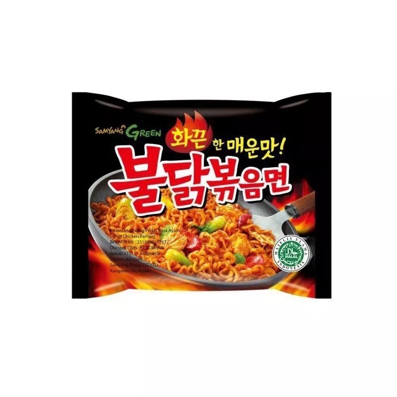 [ PROMOO ] Samyang Hot Chiken Flavour Mie Instan Pedas Korea Halal 140gram