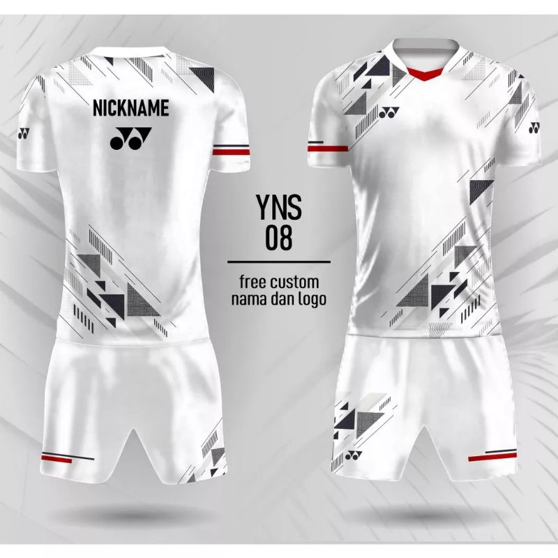 jersey badminton stelan baju badminton custom kaos badminton unisex