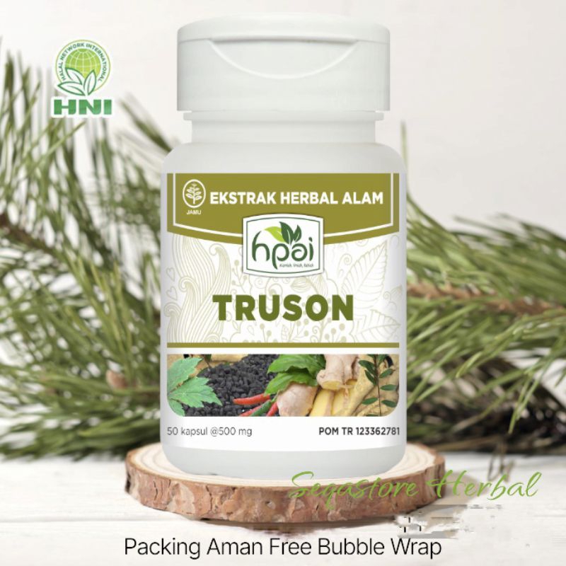 

Truson HNI HPAI isi 50 kapsul Herbal untuk menjaga kebugaran dan tenaga
