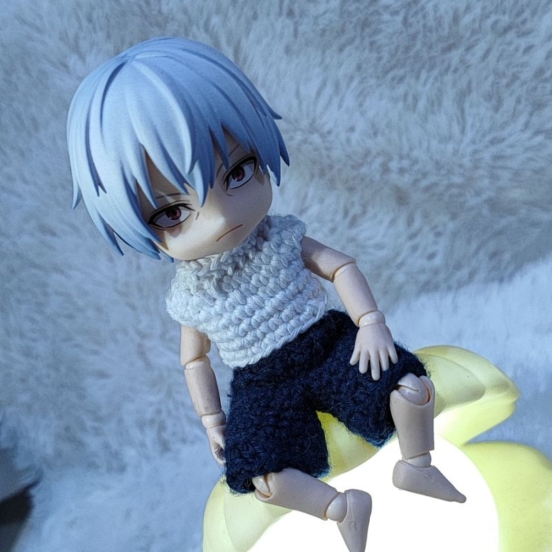 Baju Nendoroid / Nendoroid crochet clothes / Baju rajut nendoroid
