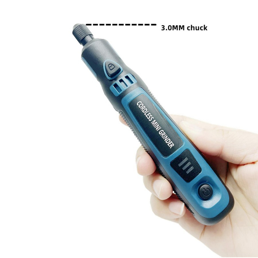 CORDLESS MINI GRINDER 3.6V 700MAH SET 15PCS BLISTER PACK GERINDA MINI BATERAI 3.6V