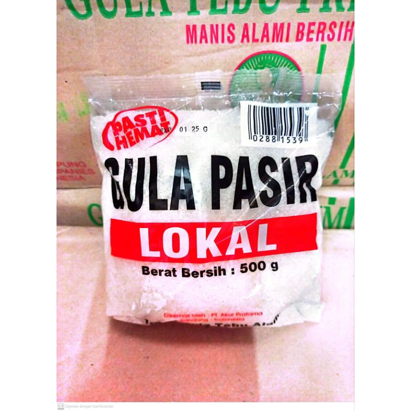 

Gula pasir Lokal 500 gr