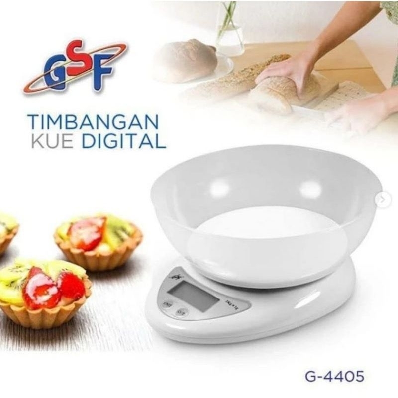 TIMBANGAN KUE GSF MANGKOK DIGITAL / TIMBANGAN DAPUR DIGITAL GSF 5KG