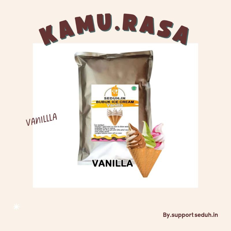 

BUBUK POWDER SOFT ICE-CREAM VANILLA