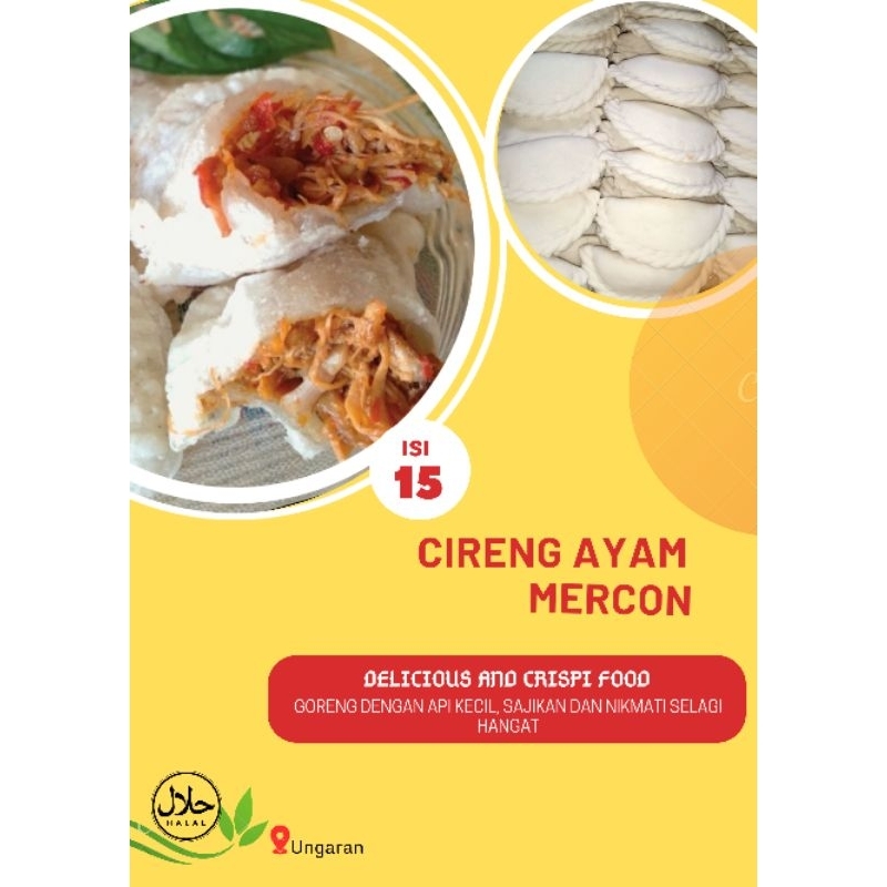 

Cireng ayam mercon best sellerrr