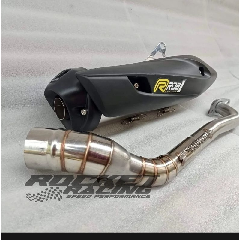 KNALPOT ROB1 VARIO PCX NMAX AEROX BEAT MIO SUARA BAS ADEM ANTI TILANG