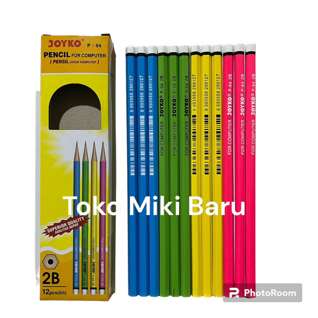 

Pensil 2B Joyko P 94 1 BOX 12 PC (1 Lusin)