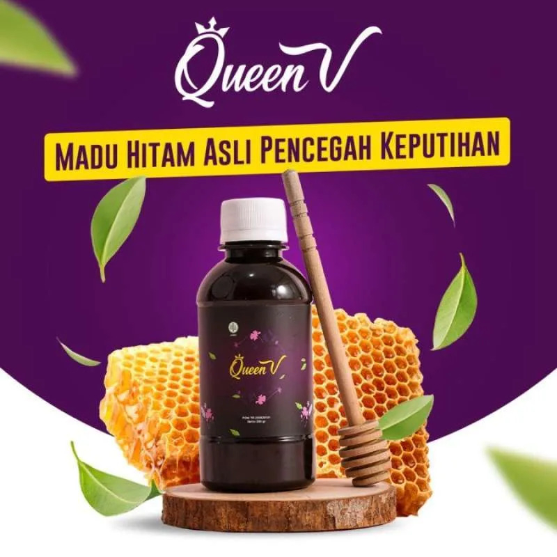 Queen V - MADU Penghilang Keputihan Bau Tak Sedap