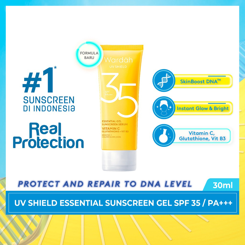 Wardah UV Shield Essential Sunscreen Gel