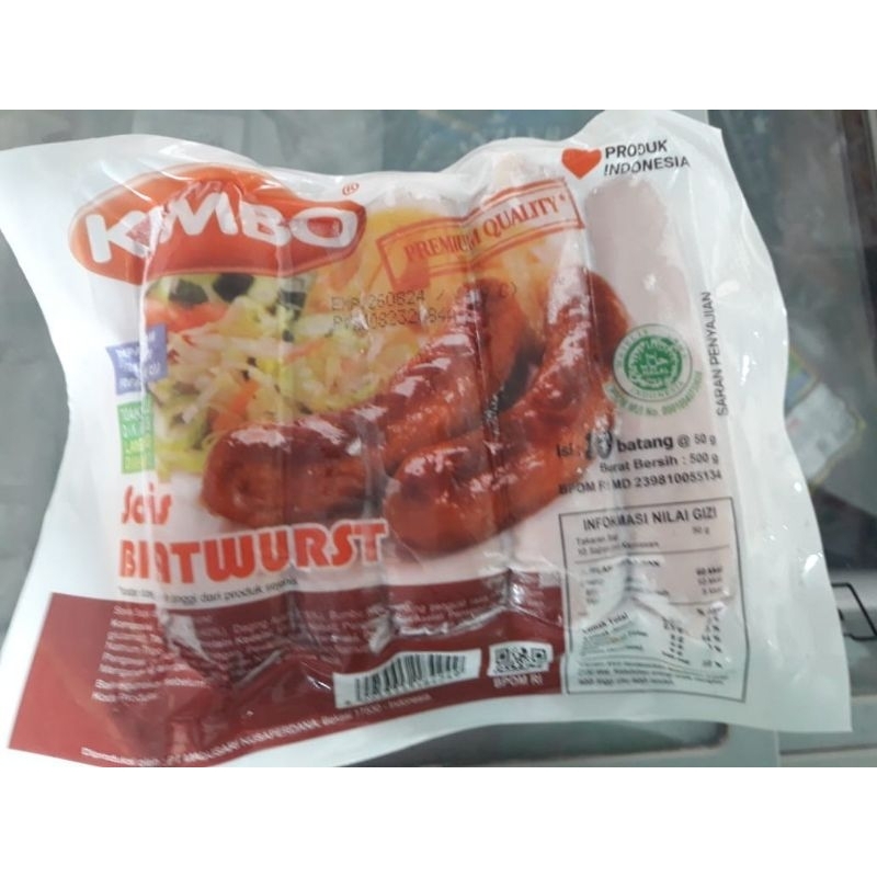 

kimbo bratwurst 500gr