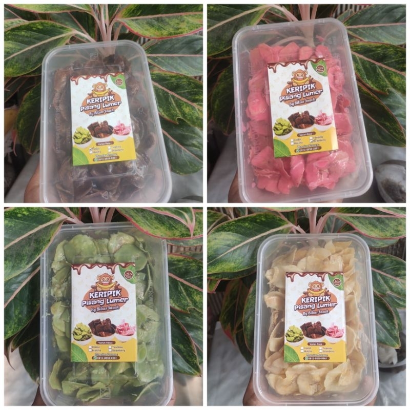 

KERIPIK PISANG LUMER PAKET 2BOX