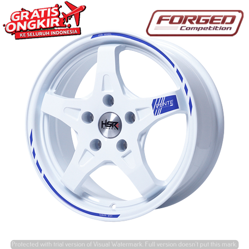 Velg mobil rush,ertiga R16X7 H5X114,3 ET42 WHITE/PUTIH