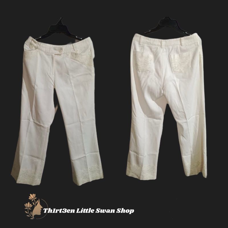 Celana Panjang wanita mix brokat (PL-67)