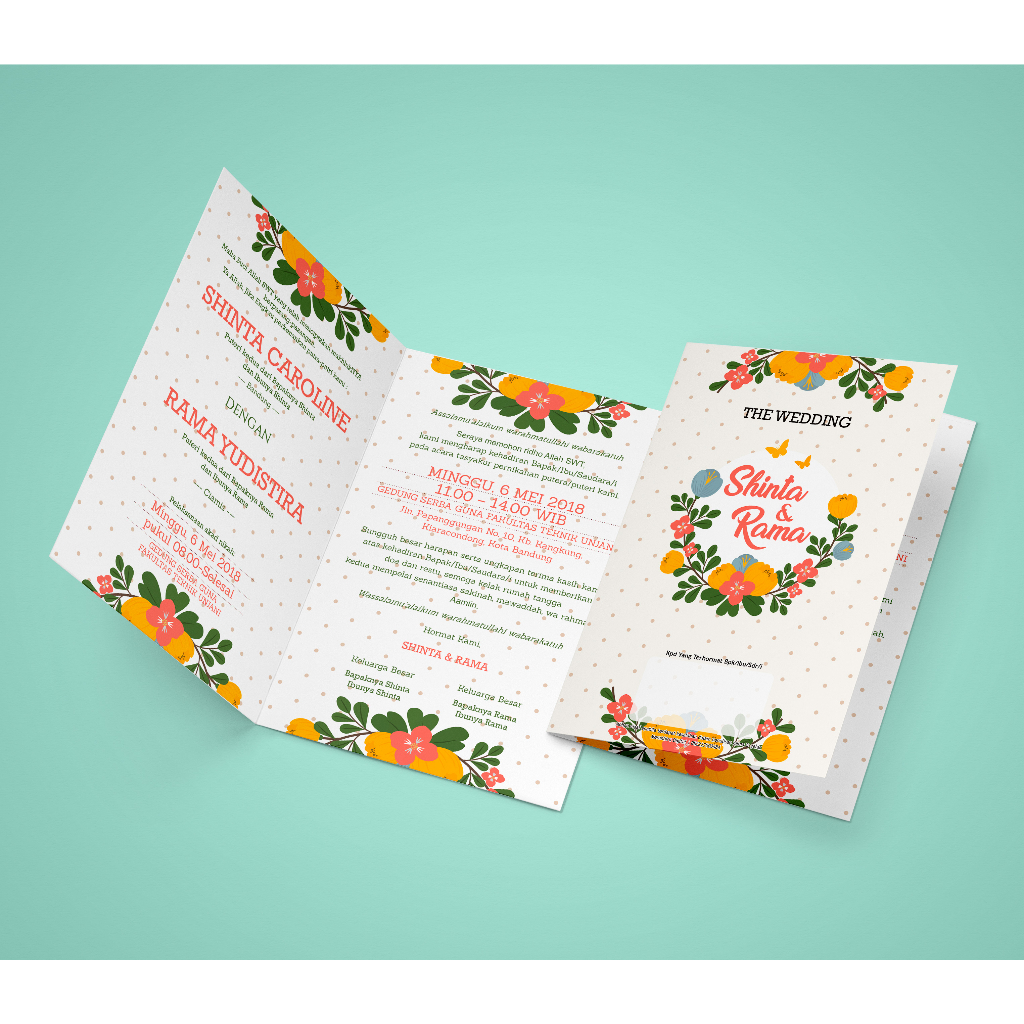 

Undangan murah meriah jabodetabek gratis plastik+label