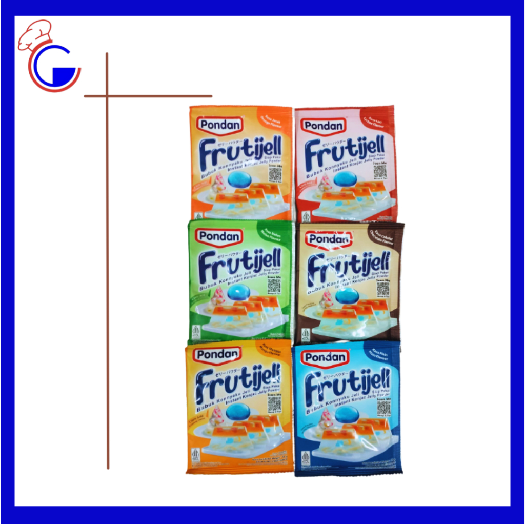 

Pondan Frutijell 15Gr (Jelly Powder)