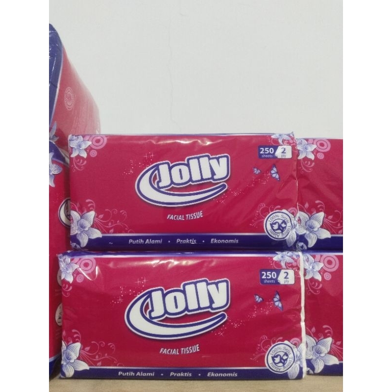 Tisu jolly 250 sheet 2 ply