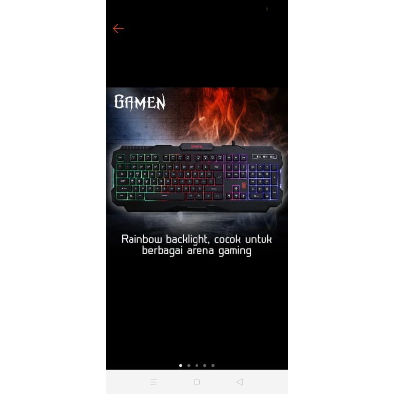 keyboard gamen gk100 waterproof