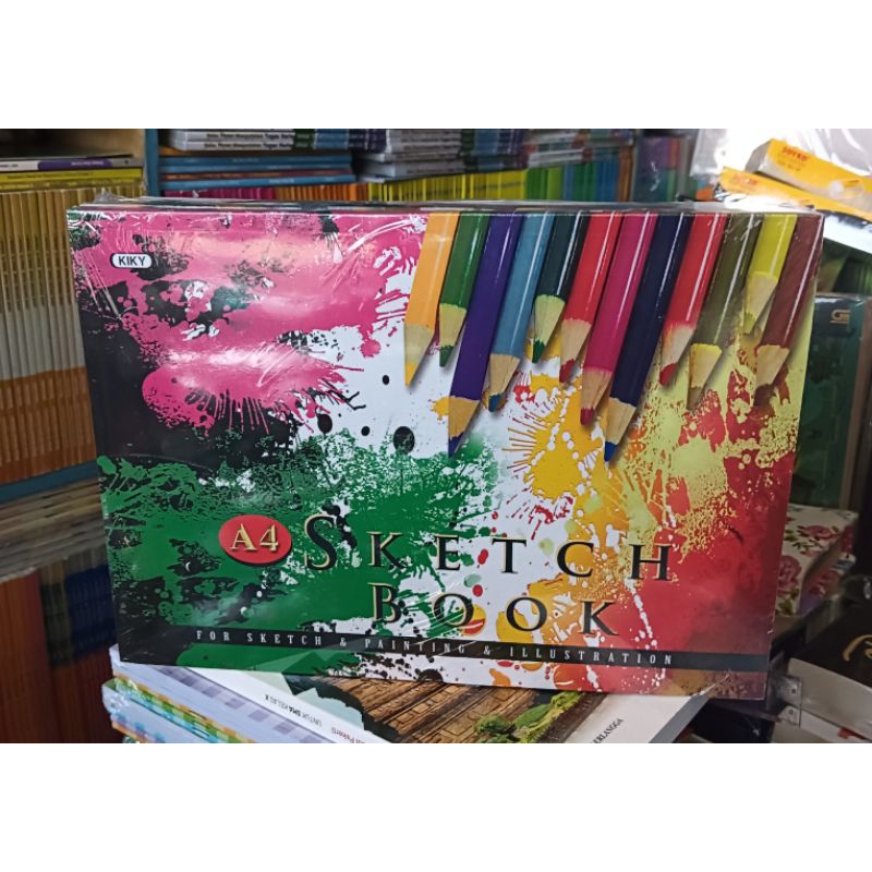 

BUKU GAMBAR SKETCH BOOK UKURAN A4