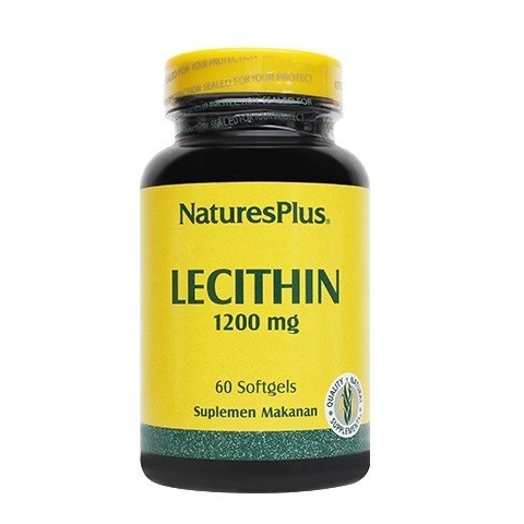 Natures Plus Lecithin 1200Mg Lesitin Kesehatan Ecer 10 Kapsul