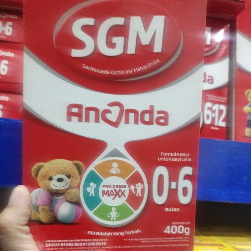 SGM 0-6 BULAN 400 GRAM