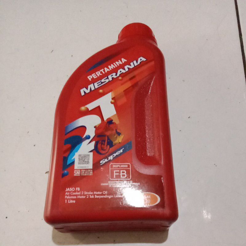 OLI SAMPING MESRAN 2T SAE 20 ISI 1LITER ORIGINAL
