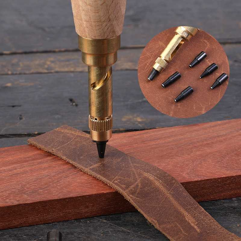 

Alat Pembolong Tali Pinggang Hole Punch 6 Tip 1.5-4mm FAS-206