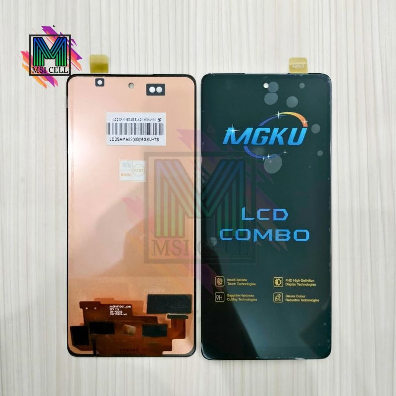 LCD SAMSUNG A52 (4G) BLACK MGKU + TS