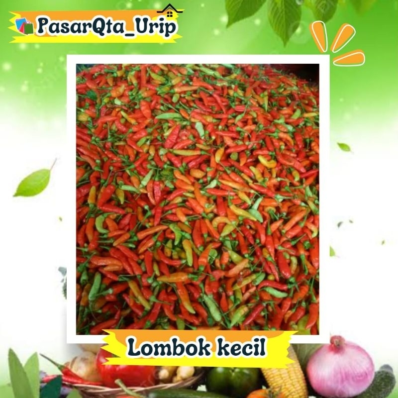 

lombok kecil / cabai kecil / pasar sayur Makassar
