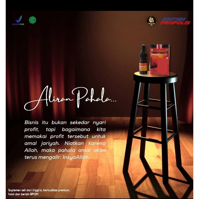 British propolis reguler banyak manfaat