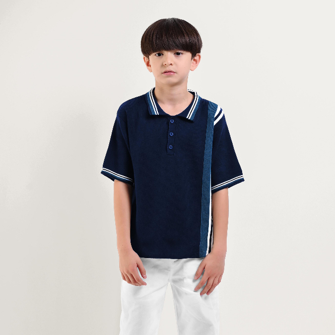 Prepp Studio Jr -  Noel Polo Shirt Navy