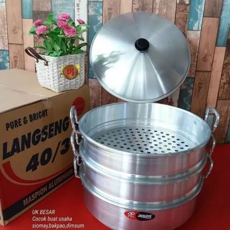 LANGSENG JAWA 40 CM DANDANG SARANG MASPION SUSUN 3 TINGKAT