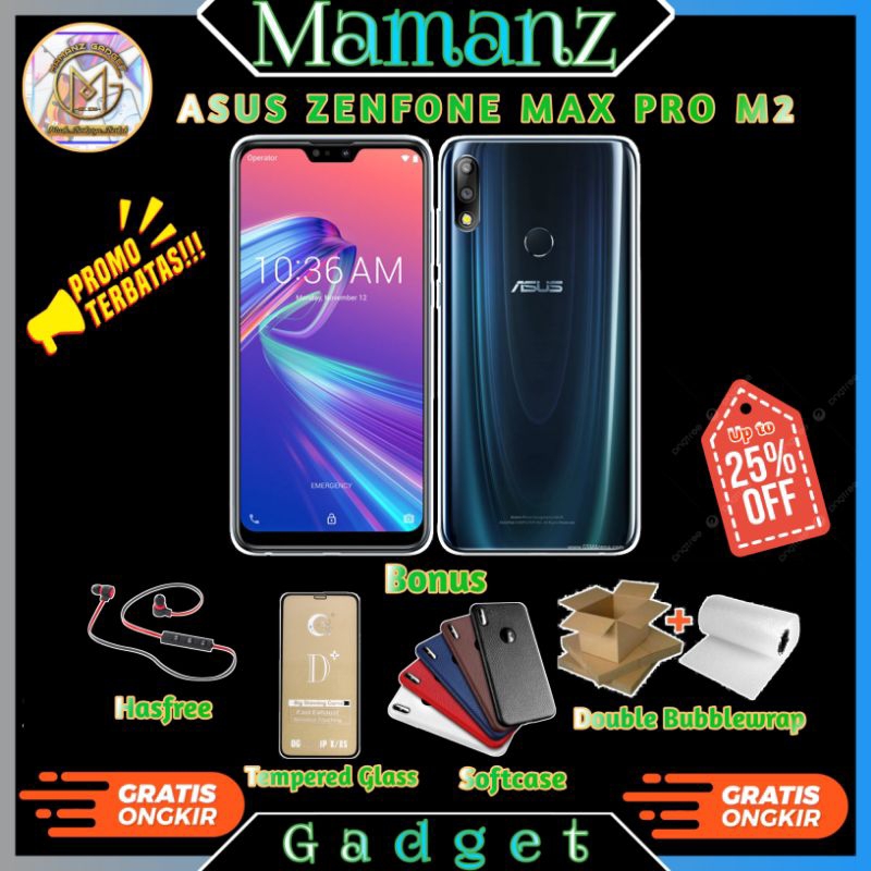 Asus Zenfone Max Pro M2 6/64Gb ex Resmi murah