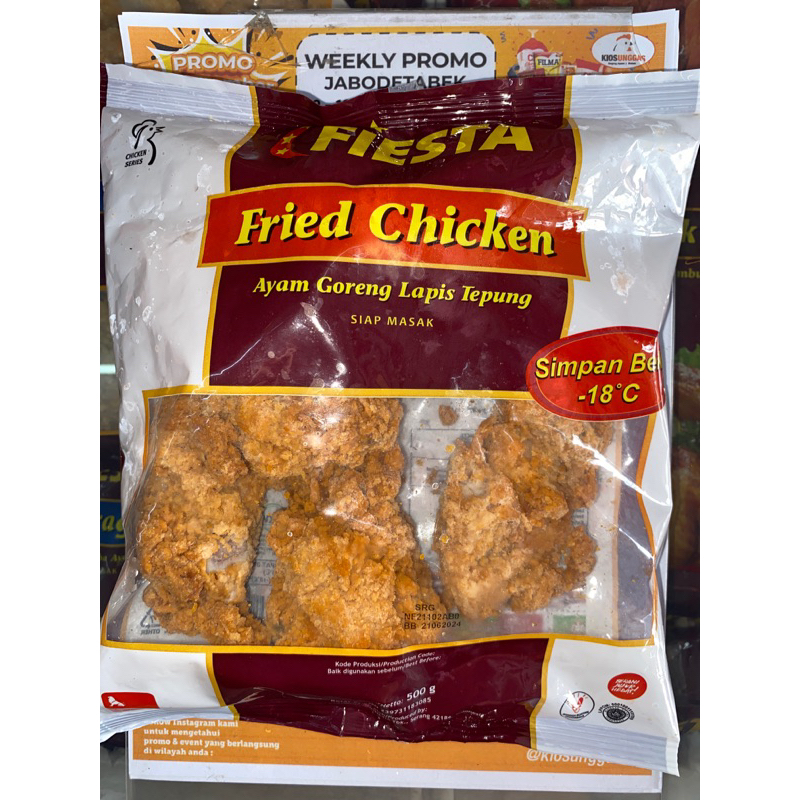 

FIESTA FRIED CHICKEN 500GR