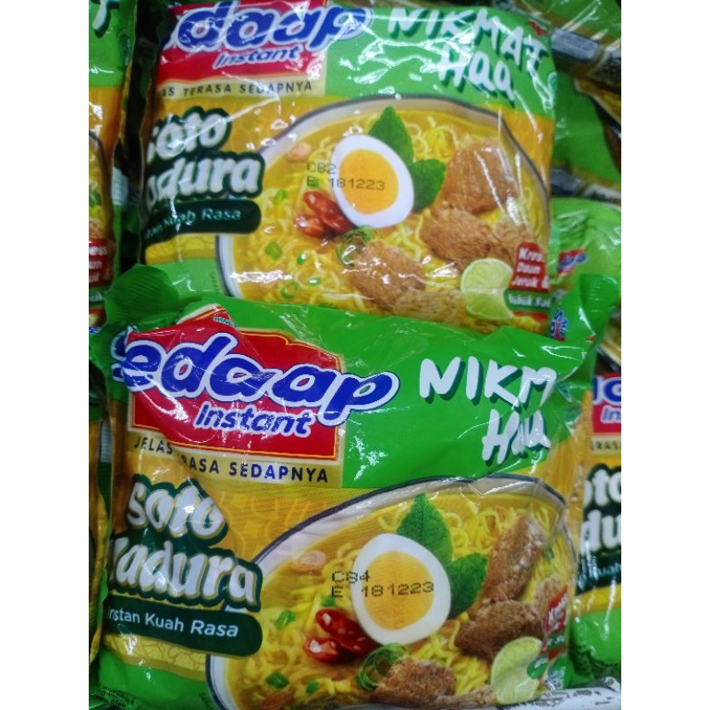 

MIE SEDAP GORENG/KUAH