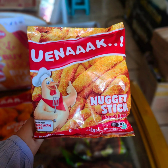 

BELFOODS UENAAAK NAGET AYAM STICK 500gr Jateng only